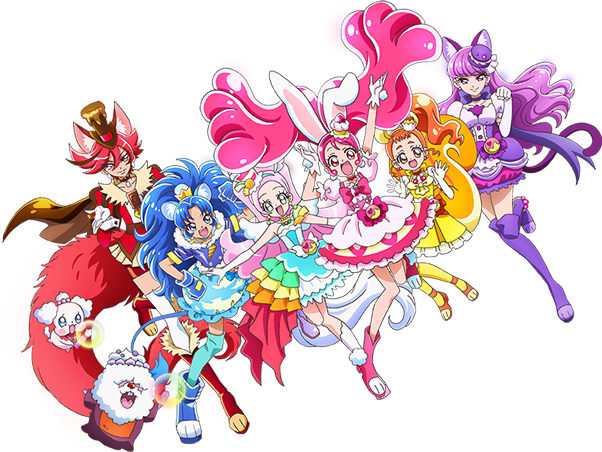 Special visuals of the Star☆Twinkle Pretty Cure,... : Aquamarine Girl