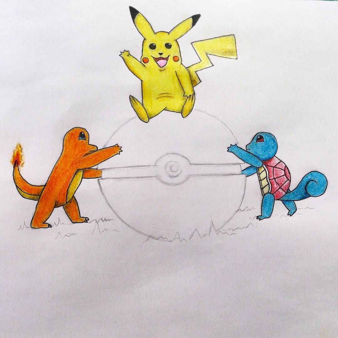 Youtube Artist Pokemon Anniversary Drawing Pikachu