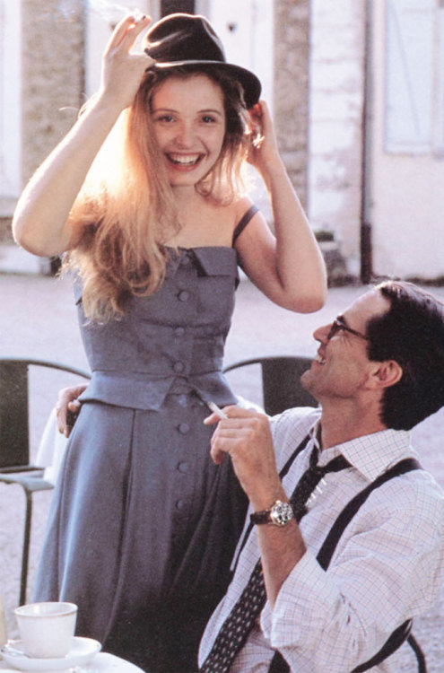 mabellonghetti:Julie Delpy and Sam Shepard on the set of...