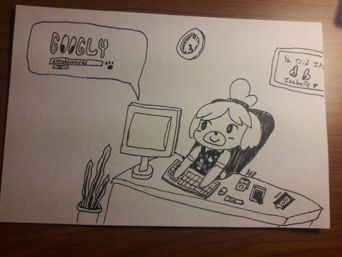 Your Daily Smile #910Inktober Day 2Isabelle - Animal...