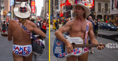 Naked Cowboy calls Bloombergs name-drop awesome, voting 