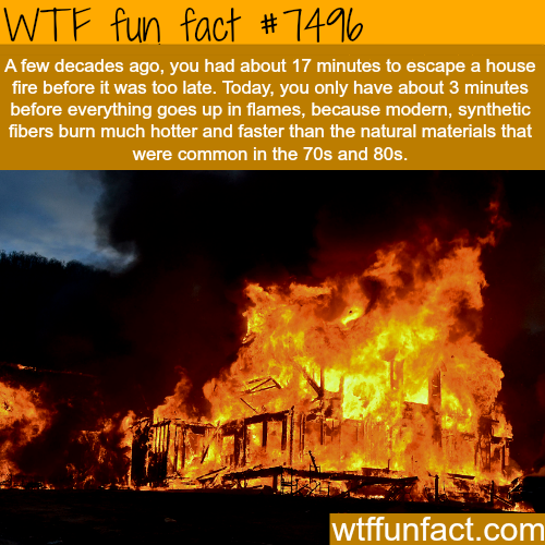 wtf-fun-factss:House fires - WTF FUN FACTS