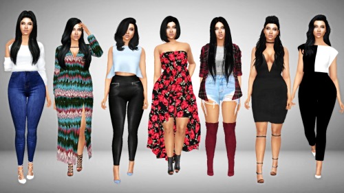 immortalsims:Beautiful Curves 1. Hair [xx] - @sintikliaTop...