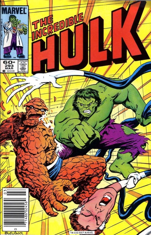 comicbookcovers:Hulk Vs Thing