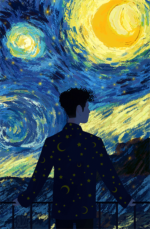the starry night gif | Tumblr