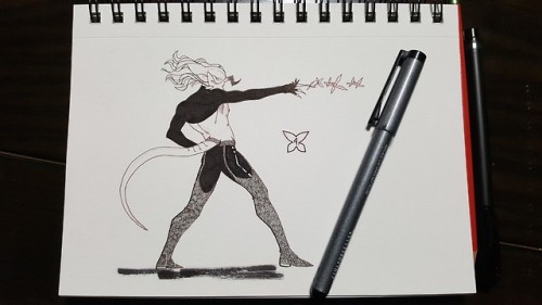 otherwolves:My inktober doodles are posted daily on twitter,...