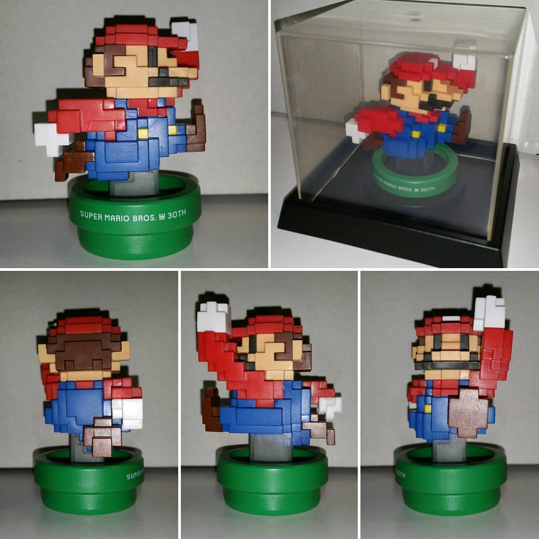 super mario 8 bit amiibo