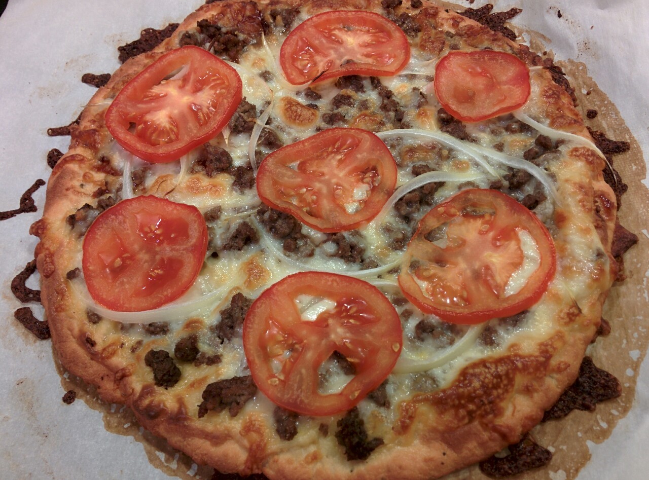 one day my whoosh will come – Cheeseburger pizza on altered fathead ...