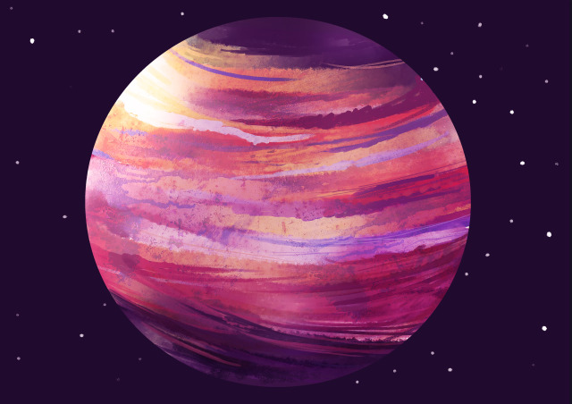 Star plasma decus made up planet 03 