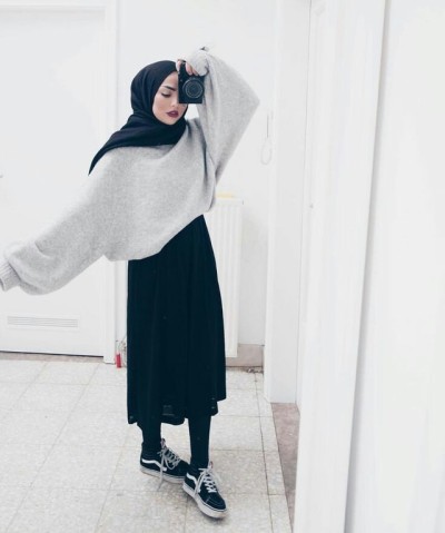 20+ Trend Terbaru Fashion Tumblr Hijab Ootd