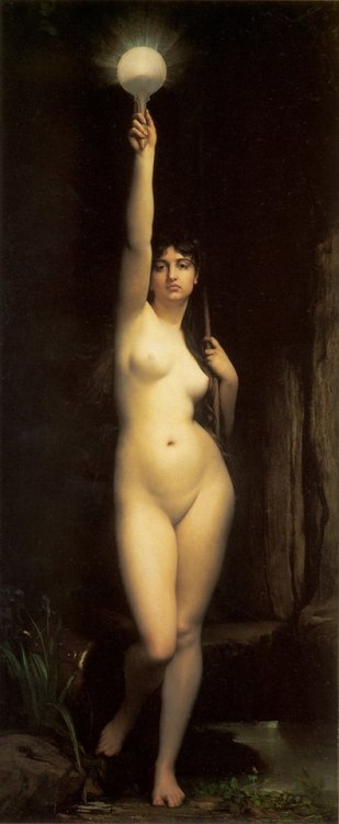 mightbemagic:colin-vian:  Jules Joseph Lefebvre - The Truth ,...