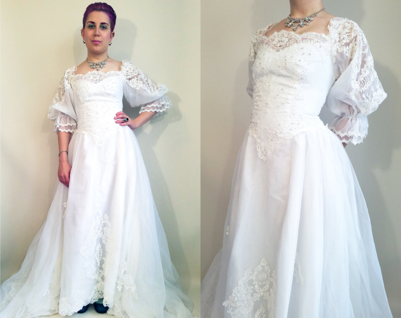 Tbt 80s Wedding Dress Vintage Wedding Dress 80s