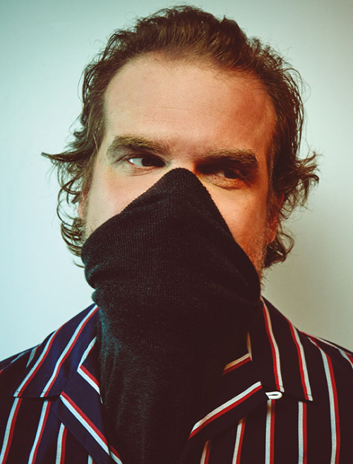 andydwyeer:David Harbour photographed by Andrew Boyle for...