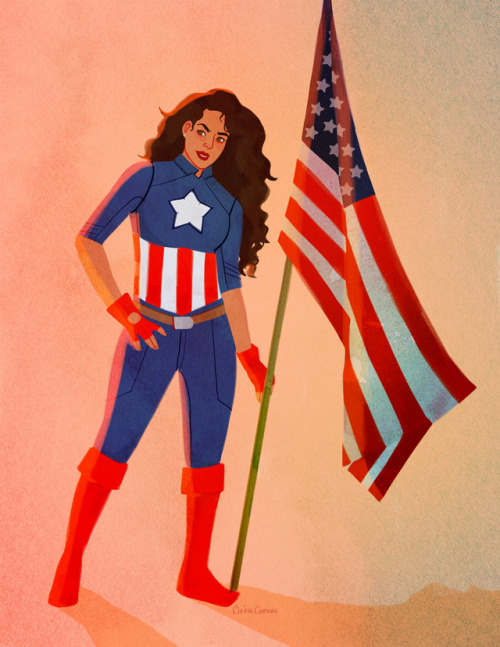 cariguevara:Captain America Chavez