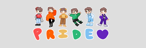 otterguppy:pride headers! free to use with...