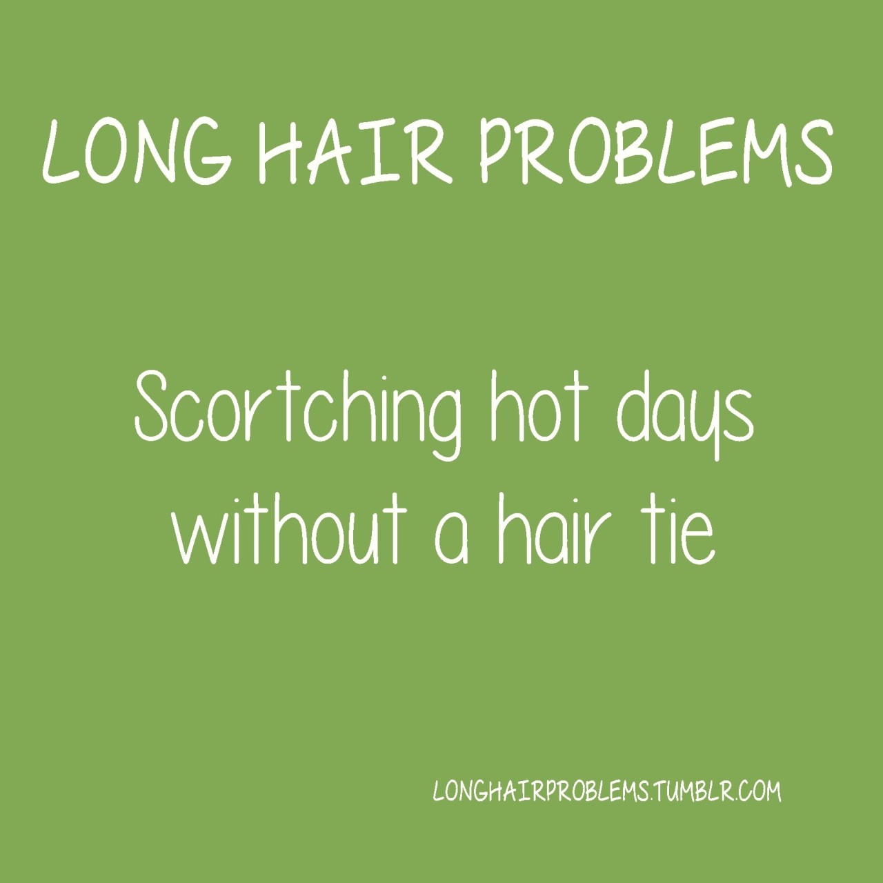 Long Hair Problems