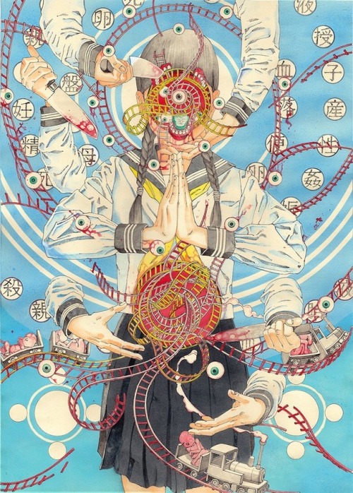 slyhigashi:Shintaro Kago.