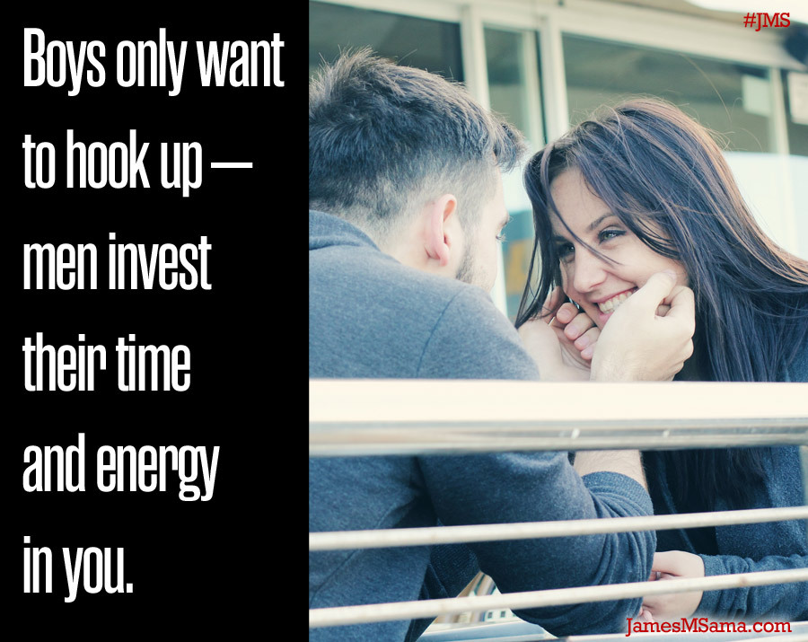 9 signs youre dating a man not a boy