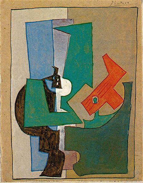 pablopicasso-art:Pedestal1920Pablo Picasso