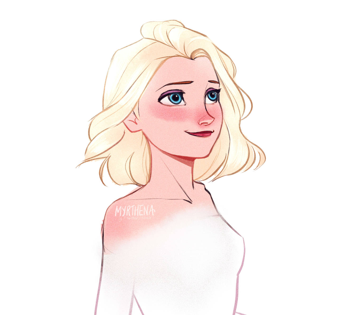 Steamy Pineapples Thought Elsa Would Look Really Good In