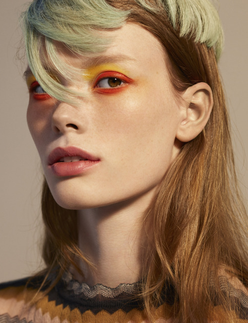 yellow orange and red eyeshadow | Tumblr