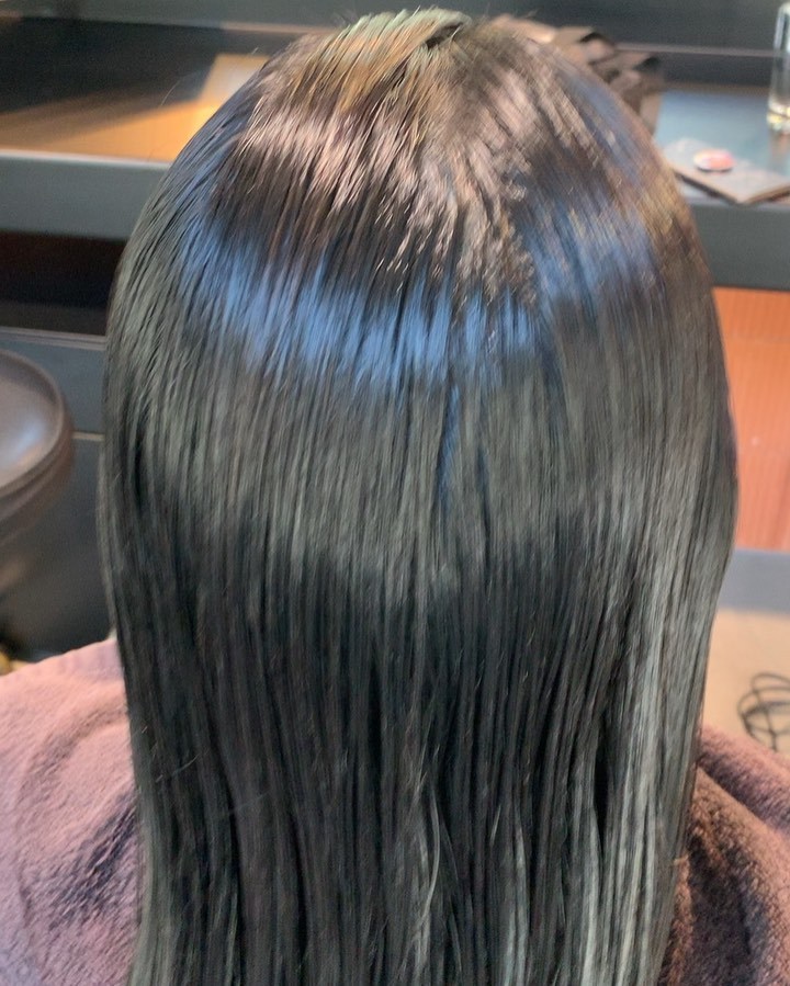 Hair By Choi Ce Using Owayorganics Owave Straight Hair Before