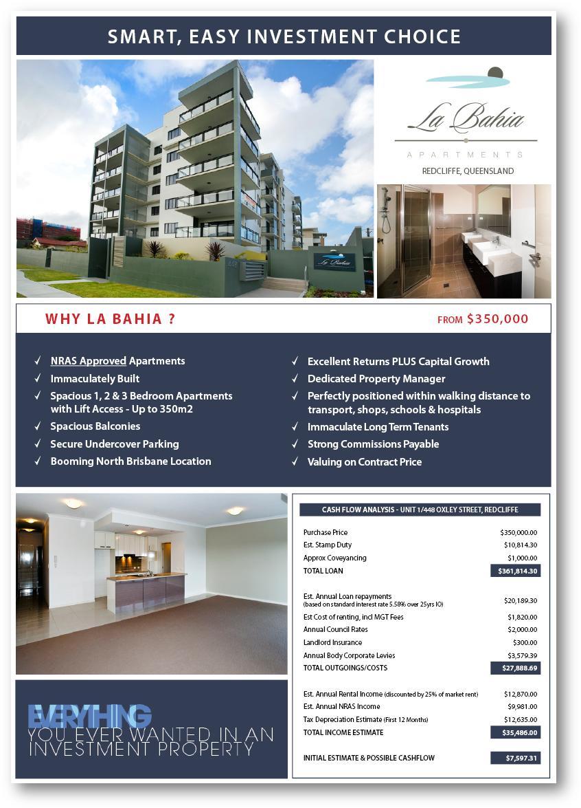 Queen S Realty 昆州房地產 La Bahia Apartments Redcliffe