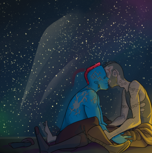 peter quill x gamora | Tumblr