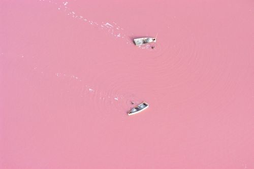 so-narly:Senegal’s Pink Lake Retba