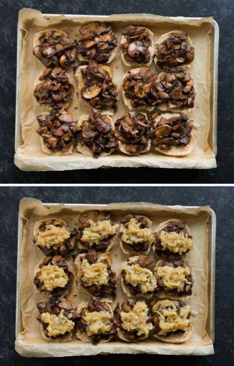 herbivorlicious:Mushroom Sliders