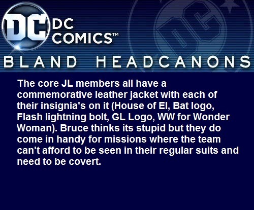 blanddcheadcanons:The core JL members all have a...