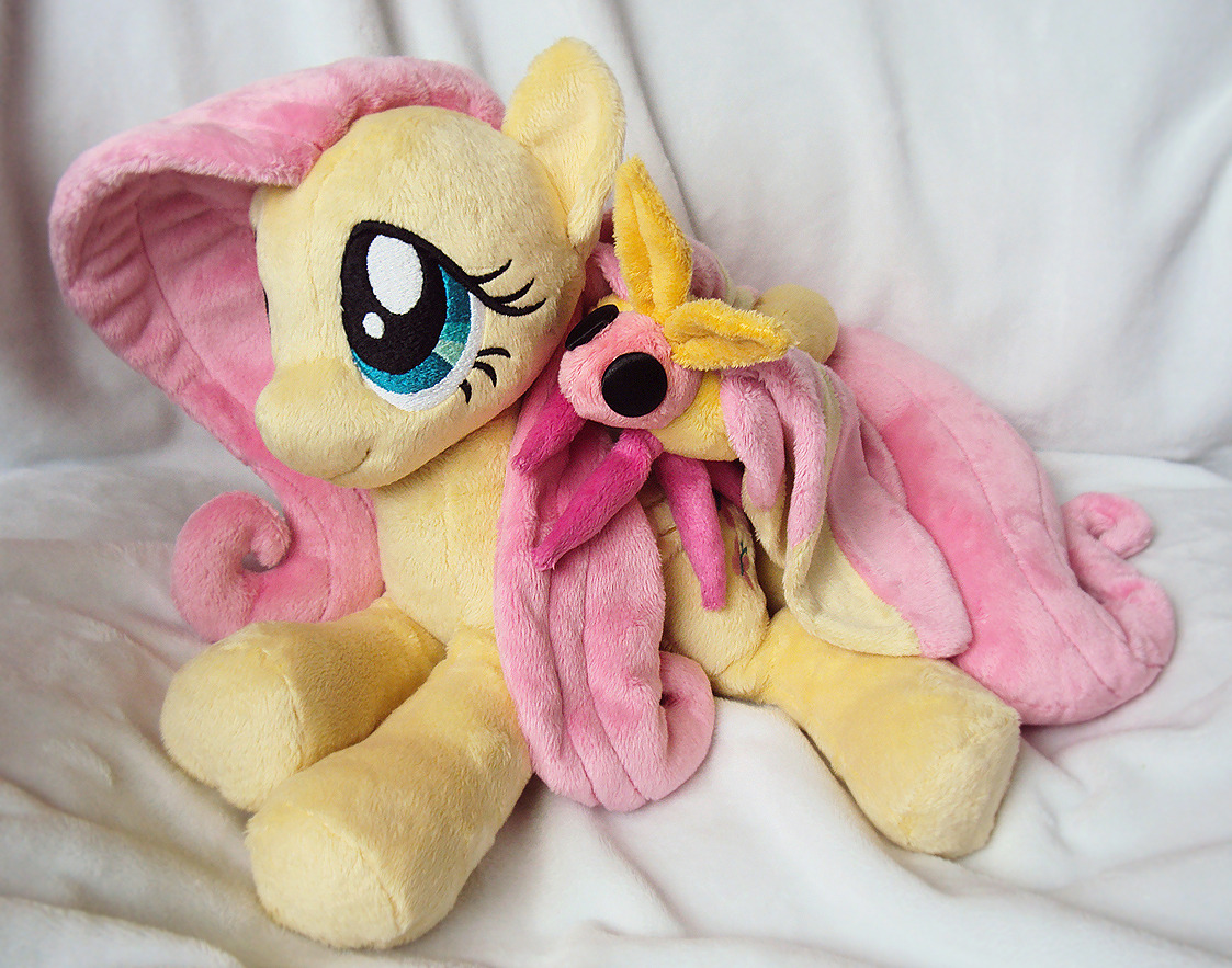 fluttershy plushie