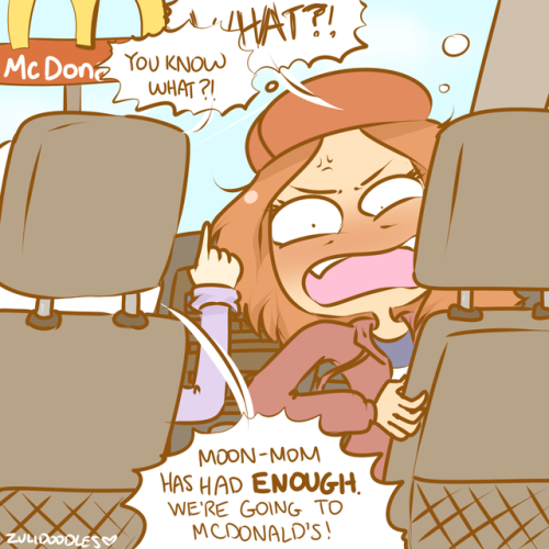 zulidoodles:[[McDonald’s meme now in comic form! (ﾟ⊿ﾟ) ]]FB...