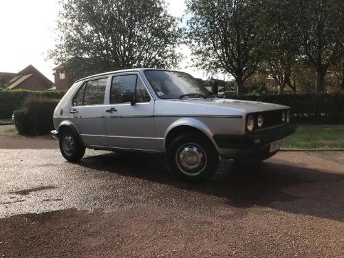 My very first car, 1983 VW Golf GX!