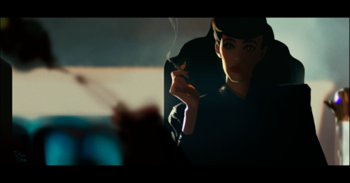 rachel bladerunner replicant study sketch doodle art movie