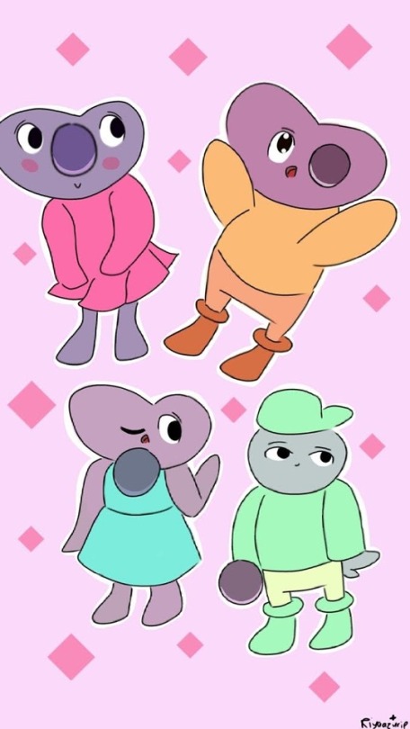Finally the hiatus is over and the newest Steven Universe episode Familiar is so good. Especially the pebbles. They're so cute and I decided to draw them cause they're so cute to draw uwu.