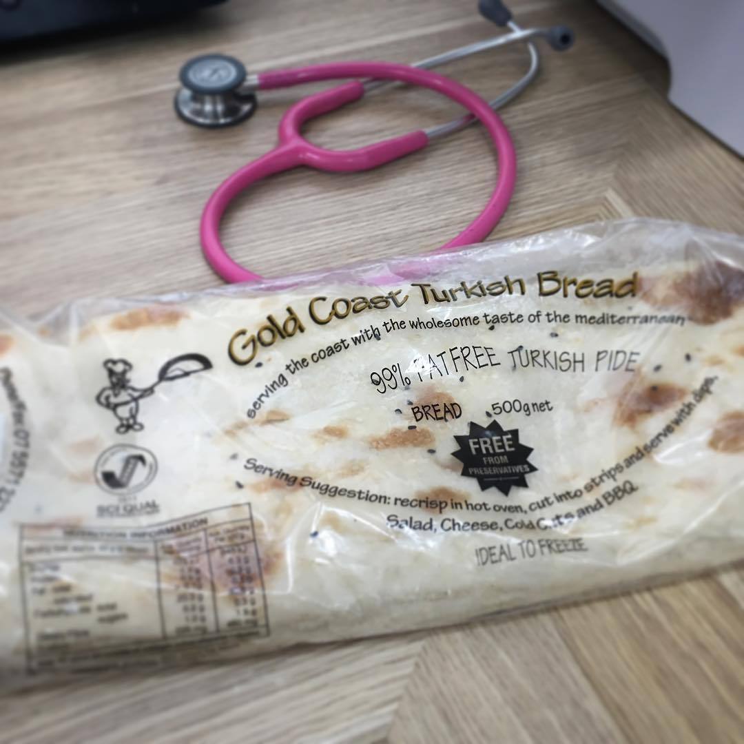 Lovely way to end the week, freshly made Turkish bread from a lovely patient, thank you! Wishing you all a happy weekend, take care & stay healthy ๐
Source: https://instagram.com/p/BZVQjsxjtnJ/