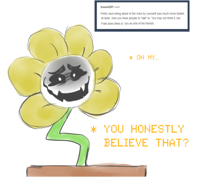 Ask Flowey — First 