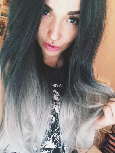 Silver Ombre Tumblr