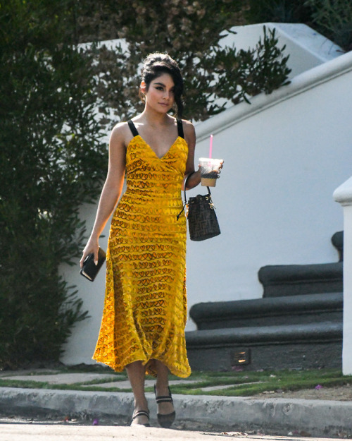 hudgens-online:Vanessa Hudgens leaving her house in Studio...