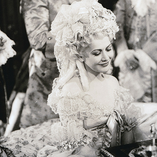 Gladys George as Madame du Barry in Marie Antoinette (1938)
[source: my scan/collection]