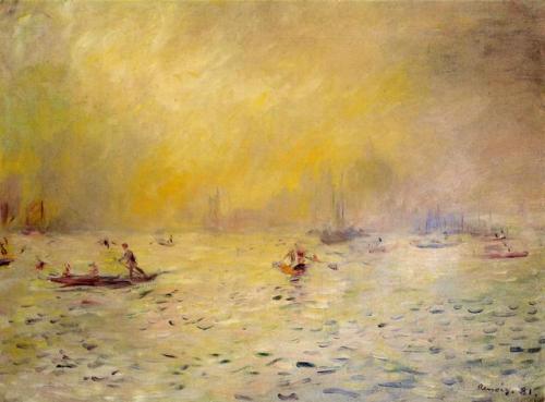 impressionism-art-blog:View of Venice, Fog, 1881,...