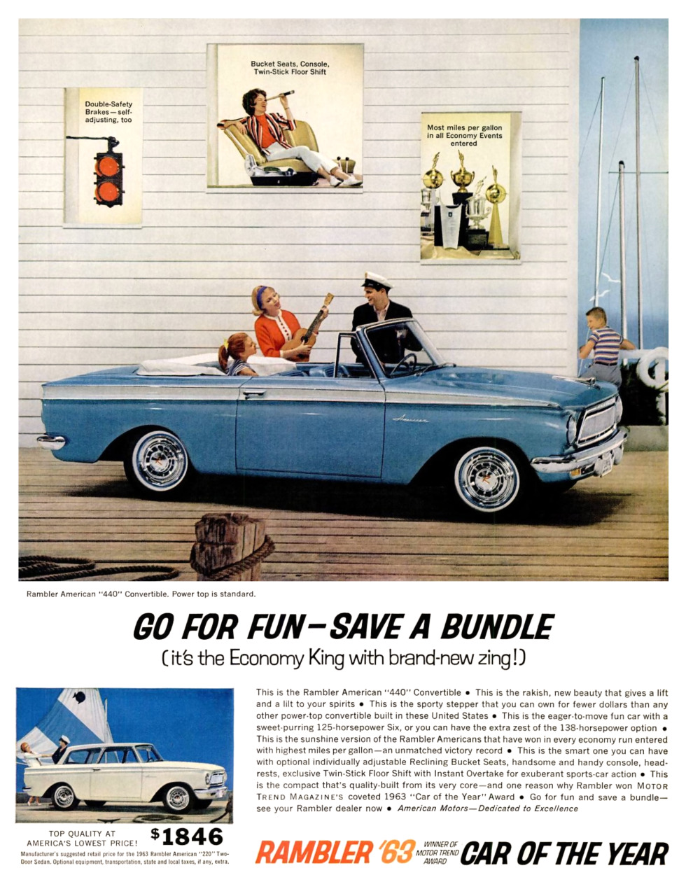 1963 Rambler American 440 Convertible