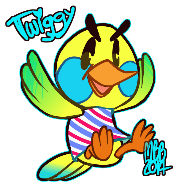 animal crossing twiggy plush