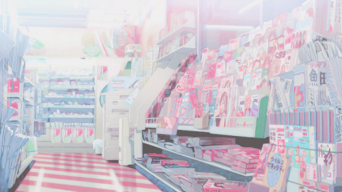 tellmewhatislove:5 cm + Convenience store + Pastel