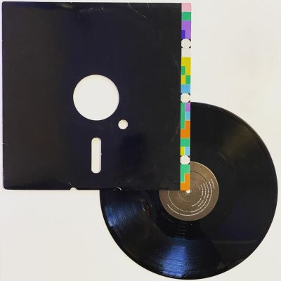 Normally I’d share this one because it has one of the most brilliant sleeve designs of the 1980s, but New Order’s dance floor classic, “Blue Monday,” is mainly appropriate today because of the market