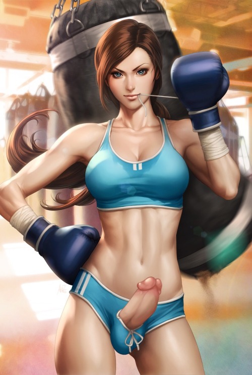 yourfutanari:post-futa2:Athletic Futanari [Request]-...