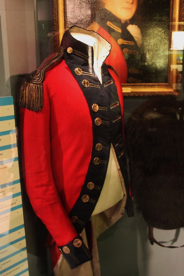 Officers Uniform and Bearskin of the 21st (Royal...