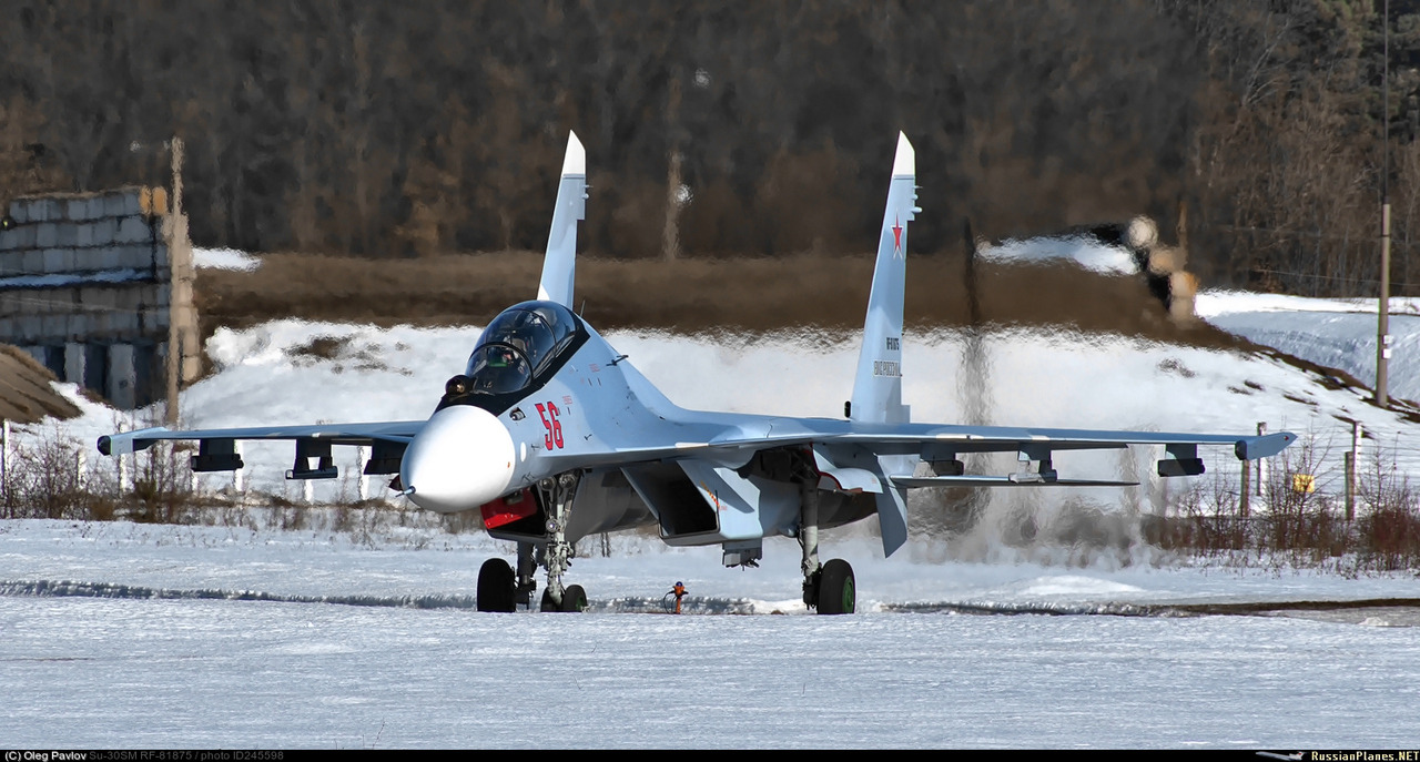 Russian Air Force - SU30SM