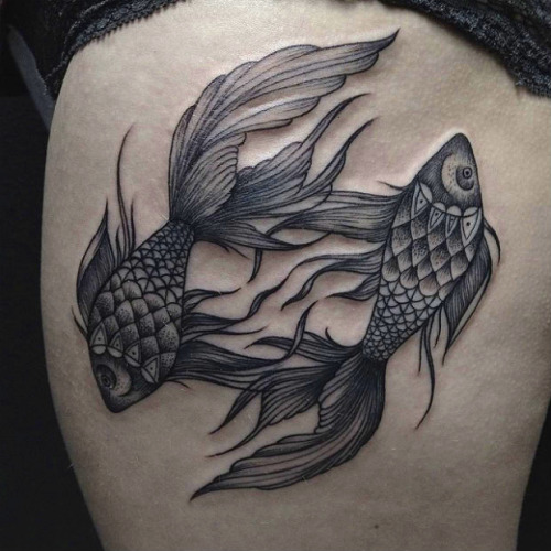 fish tattoo on Tumblr